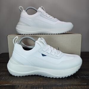 Vessi Stormburst Lowtop Womens Size 9 Waterproof Shoes Sneakers Hiking White